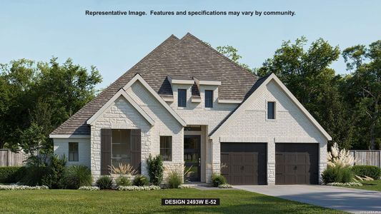 New construction Single-Family house 221 Boulder Crk, Boerne, TX 78006 plan 2493W - image
