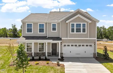 New construction Single-Family house 8 Lotus Bend Wy, Youngsville, NC 27596 plan Russell - image