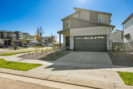 New construction Single-Family house 19094 E 93Rd Dr, Commerce City, CO 80022 plan Leyland - image