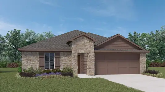 New construction Single-Family house 3006 Charleston Dr, Ennis, TX 75119 plan Texas Cali - image