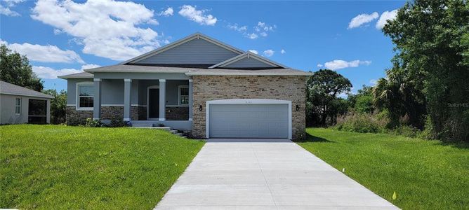 New construction Single-Family house 5113 Hablow Ln, North Port, FL 34286 plan The Clearwater - image