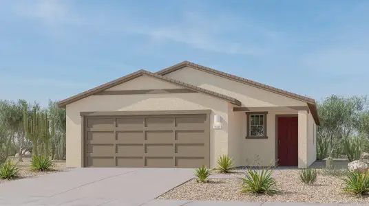 New construction Single-Family house 853 W Calle El Colmillo, Sahuarita, AZ 85629 plan Bristle - image