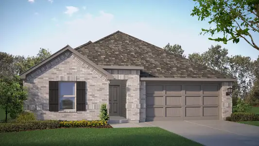 New construction Single-Family house 600 Smart Strike Trl, Granbury, TX 76049 plan Lakeway - image