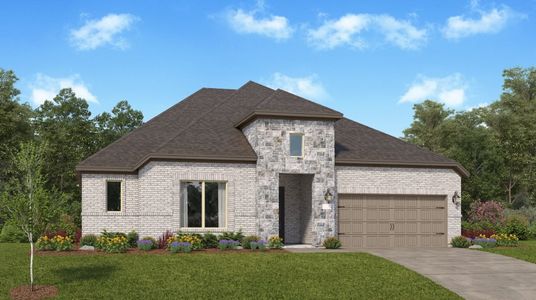 New construction Single-Family house 30910 Spring Lily Wy, Fulshear, TX 77423 Kimball- photo 1 1