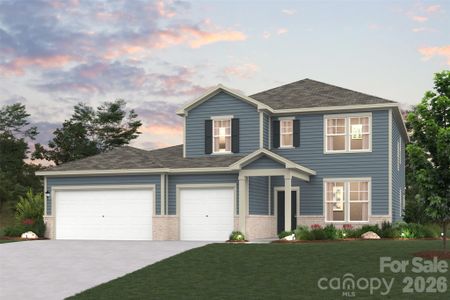 New construction Single-Family house 3516 Oasis Dr, Monroe, NC 28112 plan Teton - image