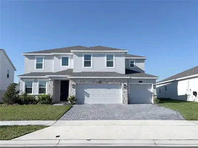 New construction Single-Family house 4158 Gooseberry Trl, Kissimmee, FL 34746 plan Exbury Executive - image
