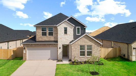 New construction Single-Family house 3211 Woodrose Orchard Dr, Pearland, TX 77581 plan Rockdale - image
