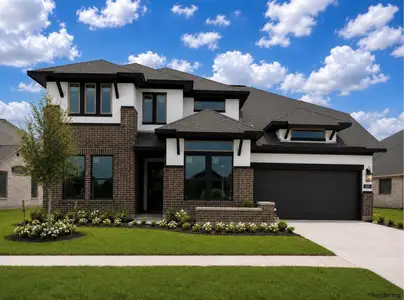 New construction Single-Family house 11302 Flowering Plant Wy, Cypress, TX 77433 plan Giddings - image