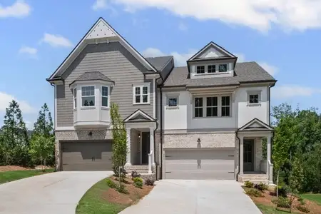 New construction Townhouse house 200 River Green Ave, Canton, GA 30114 plan The Camden - image