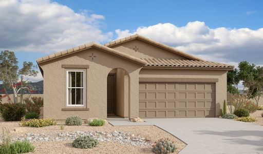 New construction Single-Family house 7671 S Crested Spring Dr, Tucson, AZ 85757 plan Larimar - image