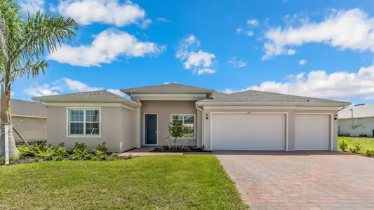 New construction Single-Family house 3621 Chiquita Blvd, Cape Coral, FL 33914 plan Kellen - image