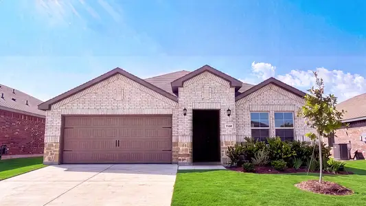 New construction Single-Family house 1144 Stella Dr, Ferris, TX 75125 plan Elgin - image