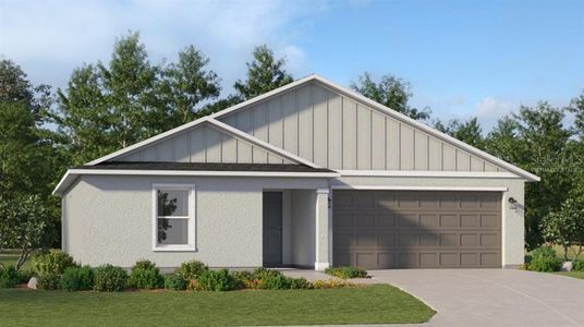 New construction Single-Family house 1373 Inkberry Cir, Deland, FL 32720 plan Aura - image
