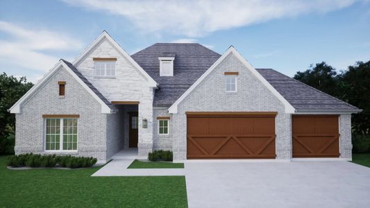 New construction Single-Family house 475 Fieldstone Haslet, Haslet, TX 76052 Conroe- photo 0