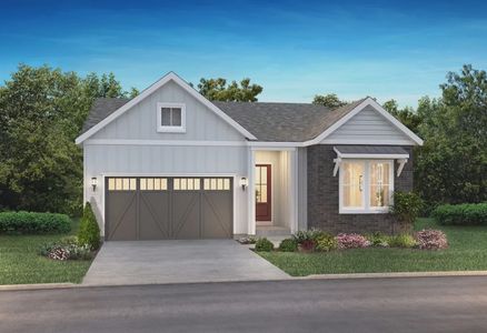 New construction Single-Family house 6675 Fawn Path Lane, Castle Pines, CO 80108 4082 Heritage Exterior Modern Farmhouse- photo 0