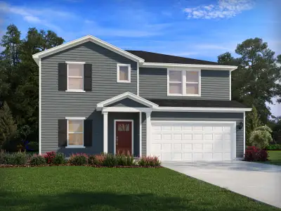 New construction Single-Family house 4029 Wesley Chapel Wy, Raleigh, NC 27616 plan Sherwood - image