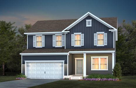 New construction Single-Family house 2425 New Bethel Church Rd, Garner, NC 27529 plan Aspire - image