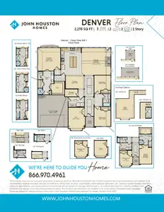 New construction Single-Family house 1868 Vista Wy, Waxahachie, TX 75165 plan Denver - image