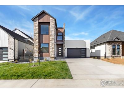 New construction Single-Family house 1738 Beachside Dr, Windsor, CO 80550 Huntington- photo 0