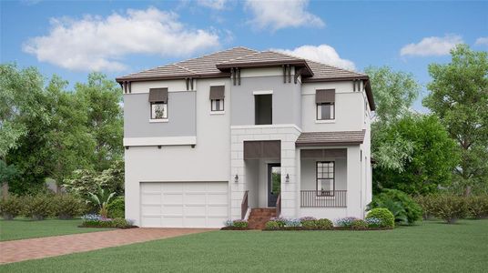 New construction Single-Family house 1116 Seagrape Dr, Ruskin, FL 33570 Biscayne II- photo 0