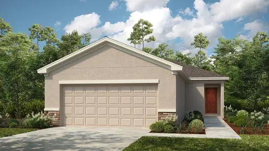 New construction Single-Family house 12227 Tempest Ln, Hudson, FL 34669 plan Holly - image