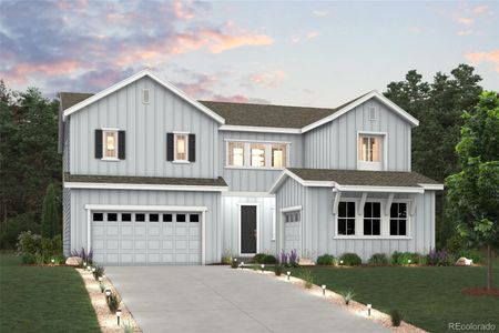 New construction Single-Family house 13900 Hanging Lake St, Parker, CO 80138 Wellesley- photo 0 0