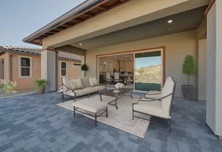 New construction Single-Family house 33337 N 129Th Ave, Peoria, AZ 85383 plan Vantage II Elevation B - image