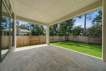 New construction Single-Family house 331 Calmato Woods Wy, Willis, TX 77318 plan 3326 - image 4