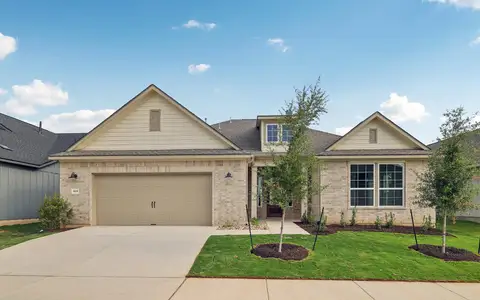 New construction Single-Family house 1616 Dancing Oak Ln, San Marcos, TX 78666 plan Monroe - image