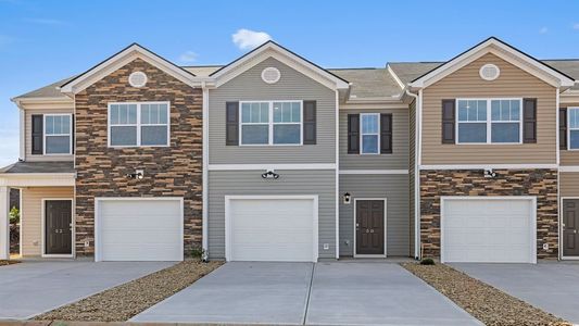 New construction Townhouse house 50 Sunriff Ct, Greer, SC 29651 plan Newton - image