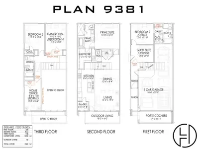 New construction Single-Family house 1208 Highland Row Ln, Houston, TX 77091 plan 9381 - image 3