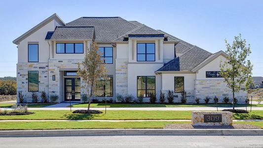 New construction Single-Family house 309 Brave Company, Boerne, TX 78006 plan 4354A - image