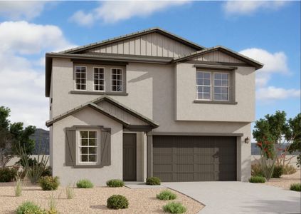 New construction Single-Family house 4541 S Venus Ave, Mesa, AZ 85212 Hibiscus Homeplan- photo 0