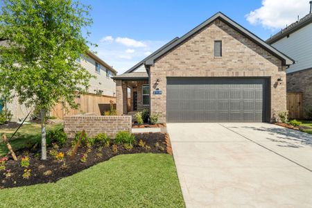 New construction Single-Family house 21138 Staked Plains Dr, Cypress, TX 77433 Bridgeport- photo 0