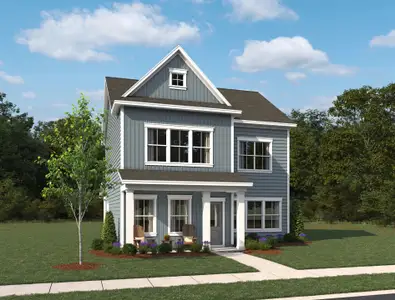 Image of the new construction home