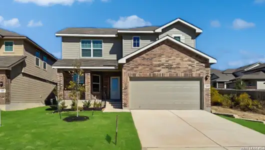 New construction Single-Family house 12013 Golden Quartz, San Antonio, TX 78245 plan The Walsh - image