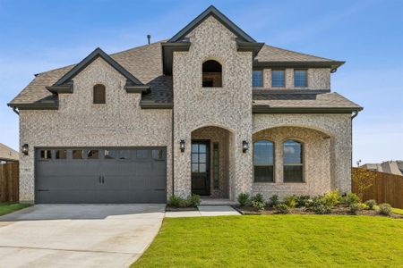 New construction Single-Family house 1812 Bear Oak Court, Waxahachie, TX 75165 Wimberly- photo 0