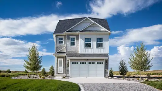 New construction Single-Family house 7979 Grey Bark Wy, Colorado Springs, CO 80908 plan The Breckenridge - image