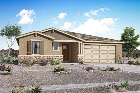 New construction Single-Family house 26565 S 229Th Pl, Queen Creek, AZ 85142 plan Harbor - image