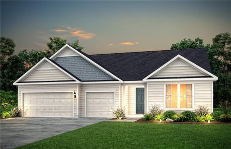 New construction Single-Family house 1405 Wild Cherry Ct, Griffin, GA 30223 Renown- photo 0