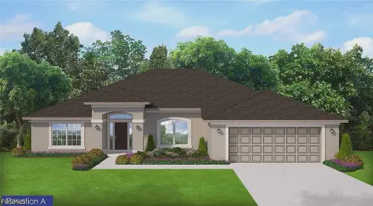 New construction Single-Family house 657 Windermere Dr, Lehigh Acres, FL 33972 plan 2265 - image
