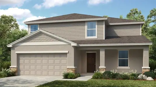 New construction Single-Family house 13422 Tropical Breeze Wy, Hudson, FL 34669 plan Azalea - image