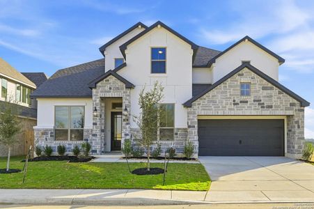 New construction Single-Family house 351 Haby Hl, San Antonio, TX 78253 plan Edwin - image