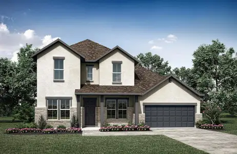New construction Single-Family house 19609 Serenity Ln, Lago Vista, TX 78645 plan Deerfield II - image