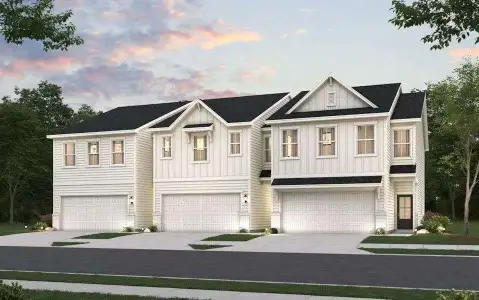 New construction Townhouse house 7262 Sherwood Square Dr, Unit 14, Flowery Branch, GA 30542 - image