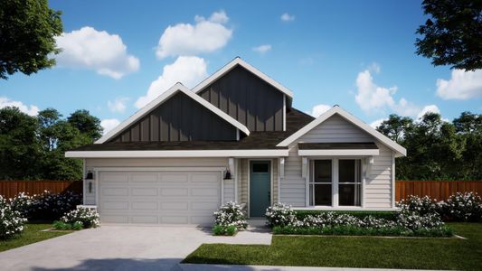 Elevation F | Monica | Sage Collection – Freedom at Anthem in Kyle, TX by Landsea Homes