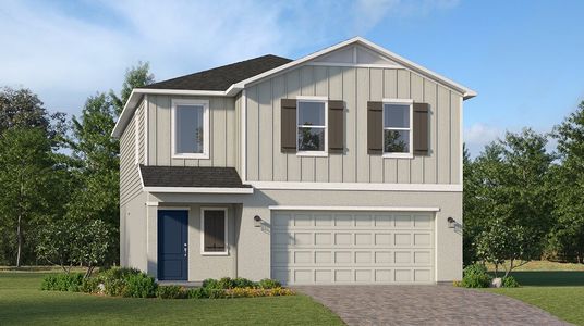 New construction Multi-Family house 7437 Capstone Dr, Groveland, FL 34736 plan Columbus - image
