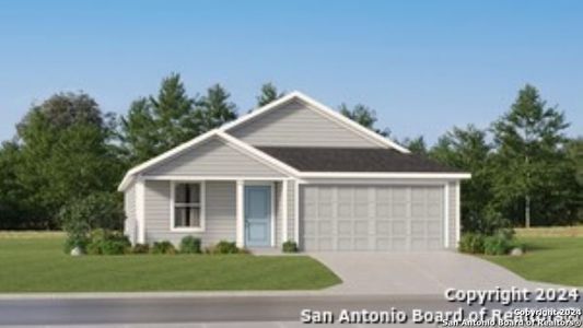 New construction Single-Family house 6211 Chastetree, Bulverde, TX 78163 Beckman- photo 0