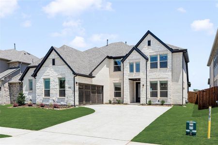 New construction Single-Family house 1140 Hitching Post Wy, Oak Point, TX 75068 plan Seaberry II - image