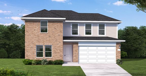 New construction Single-Family house Elmendorf, TX 78112 plan Howard - image